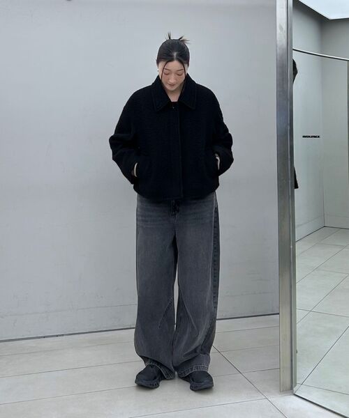 INSILENCE(インサイロンス)の「チェイントウィル バルーンフィットデニムパンツ WASHED BLACK(デニムパンツ・レディース・その他・SMALL/MEDIUM/LARGE)」の16枚目の写真
