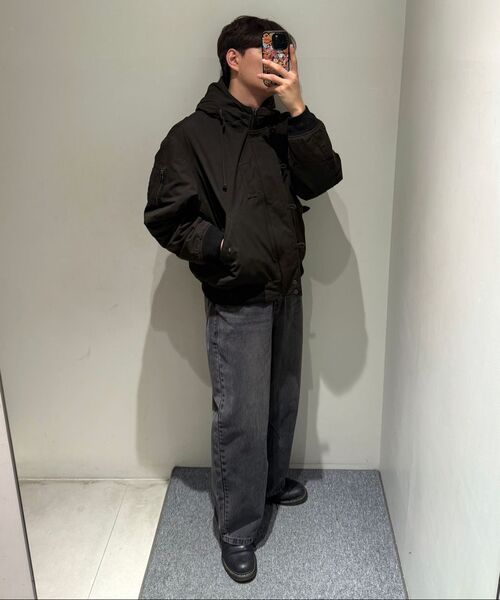INSILENCE(インサイロンス)の「チェイントウィル バルーンフィットデニムパンツ WASHED BLACK(デニムパンツ・レディース・その他・SMALL/MEDIUM/LARGE)」の9枚目の写真