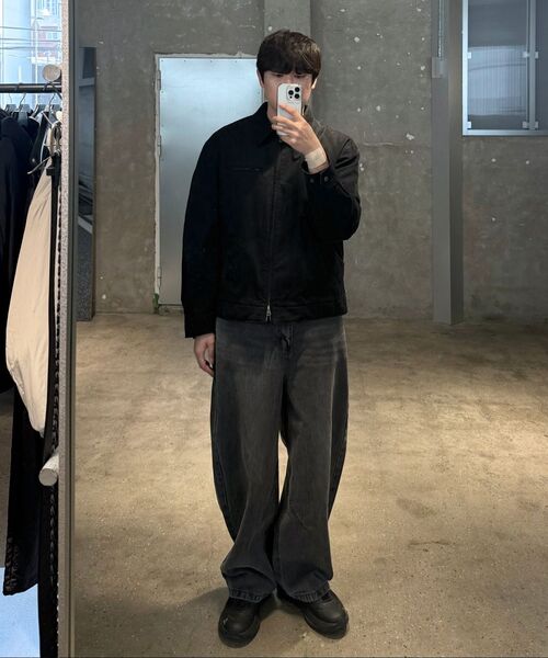 INSILENCE(インサイロンス)の「チェイントウィル バルーンフィットデニムパンツ WASHED BLACK(デニムパンツ・レディース・その他・SMALL/MEDIUM/LARGE)」の10枚目の写真
