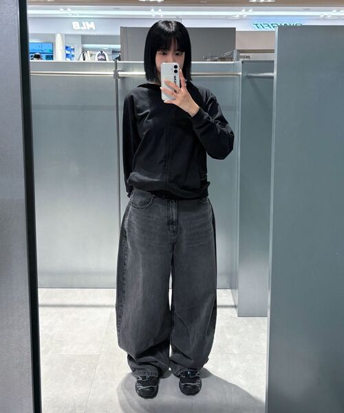 INSILENCE(インサイロンス)の「チェイントウィル バルーンフィットデニムパンツ WASHED BLACK(デニムパンツ・レディース・その他・SMALL/MEDIUM/LARGE)」の7枚目の写真