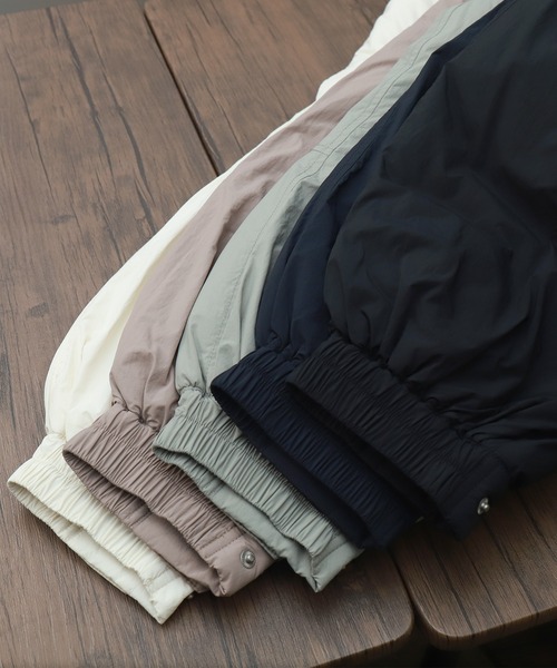 libelle more（リベル モア）の「【高機能中綿】サーモアリーナ (THERMO ARENA)蓄熱ボリュームショートブルゾン 通勤 / 大人カジュアル / ゆったりサイズ / 防寒（ダウンジャケット/コート・レディース・アイボリー/ブラック/オリーブ/ネイビー/モカ・M）」の16枚目の写真