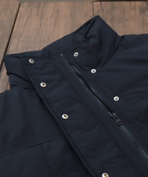 libelle more（リベル モア）の「【高機能中綿】サーモアリーナ (THERMO ARENA)蓄熱ボリュームショートブルゾン 通勤 / 大人カジュアル / ゆったりサイズ / 防寒（ダウンジャケット/コート・レディース・アイボリー/ブラック/オリーブ/ネイビー/モカ・M）」の11枚目の写真