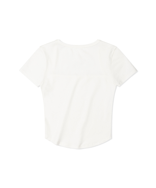 MOAA(モア)の「スクエアネックショートスリーブ (ホワイト)(Tシャツ/カットソー・レディース・その他・SMALL/MEDIUM)」の3枚目の写真