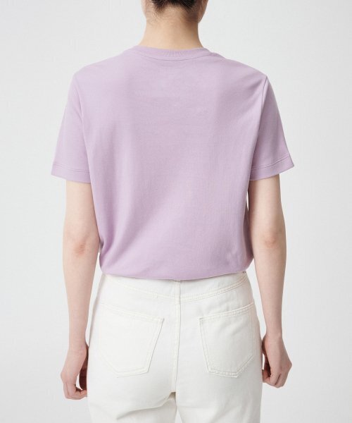 MUSINSA STANDARD WOMAN（ムシンサスタンダードウーマン）の「ウィメンズベーシッククルーネックTシャツ[ライラック]（Tシャツ/カットソー・レディース・その他・SMALL/MEDIUM/LARGE/X-SMALL）」の4枚目の写真