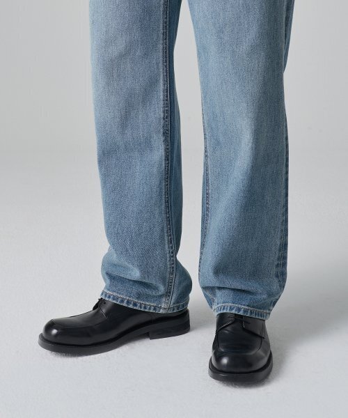 MUSINSA STANDARD（ムシンサスタンダード）の「ルーズストレートデニムパンツ[ライトインディゴ]（デニムパンツ・メンズ・その他・40/42/26/27/28/29/36/34/32/30/31/33）」の22枚目の写真
