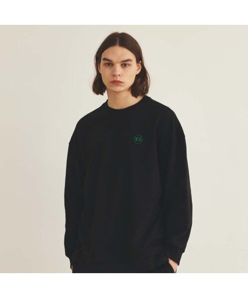 THE GREEN LAB（ザグリーンラボ）の「サイドジッパースウェットシャツ[ブラック]（スウェット・メンズ・その他・MEDIUM/LARGE）」の2枚目の写真