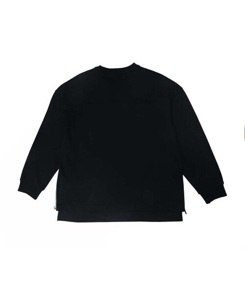 THE GREEN LAB（ザグリーンラボ）の「サイドジッパースウェットシャツ[ブラック]（スウェット・メンズ・その他・MEDIUM/LARGE）」の5枚目の写真