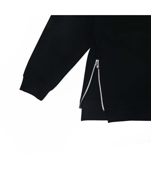 THE GREEN LAB（ザグリーンラボ）の「サイドジッパースウェットシャツ[ブラック]（スウェット・メンズ・その他・MEDIUM/LARGE）」の6枚目の写真