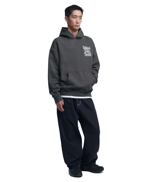 NOMANUAL(NOMANUAL)の「MANERO HOODIE - CHARCOAL(パーカー・レディース・その他・MEDIUM/LARGE/X-LARGE/SMALL)」の3枚目の写真