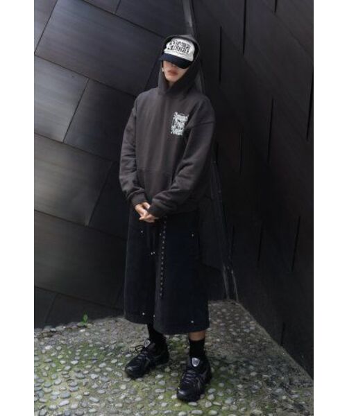 NOMANUAL(NOMANUAL)の「MANERO HOODIE - CHARCOAL(パーカー・レディース・その他・MEDIUM/LARGE/X-LARGE/SMALL)」の7枚目の写真
