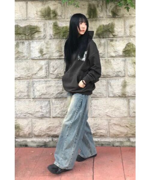NOMANUAL(NOMANUAL)の「MANERO HOODIE - CHARCOAL(パーカー・レディース・その他・MEDIUM/LARGE/X-LARGE/SMALL)」の8枚目の写真