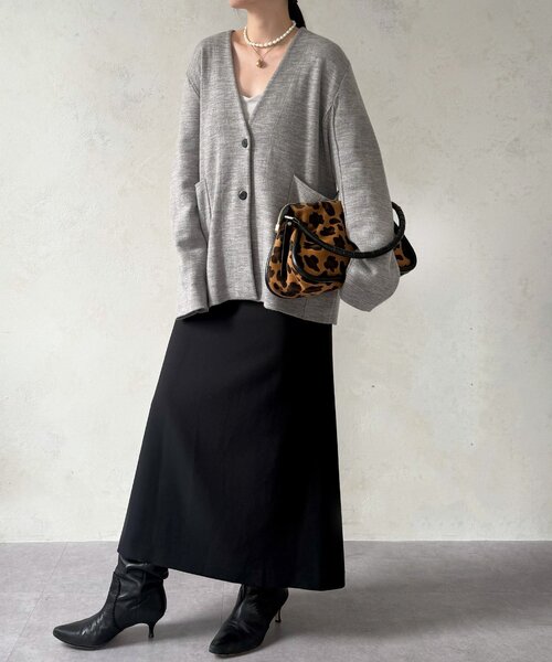 LIVETART(リヴェタート)の「2WAYレザーショルダー(レオパード)(ショルダーバッグ・レディース・ゴールド・FREE)」の5枚目の写真