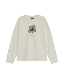 DRY FLOWER LONG SLEEVE [IVORY]