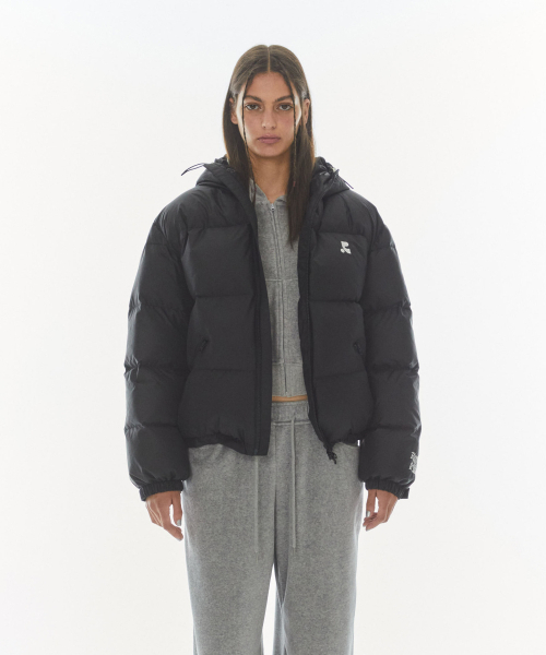 Rest&Recreation(レストアンドレクリエーション)の「2WAY HOOD DOWN JACKET - BLACK(ダウンジャケット/コート・レディース・その他・LARGE/SMALL)」の3枚目の写真
