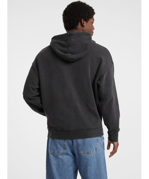 GUESS JEANS（ゲスジーンズ）の「GUESS JEANS Os Outline Hoodie パーカー（パーカー・メンズ・ブラック/ピンク/ホワイト・LARGE/X-LARGE/MEDIUM/SMALL）」の8枚目の写真