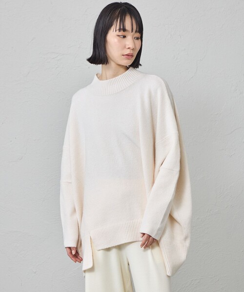 CAST:(キャストコロン)の「【着回し抜群】オーバーサイズタートルネックニット(ニット/セーター・レディース・ピンク系その他2/オフホワイト/ブルー系その他2/ブラウン系その他5・M)」の1枚目の写真