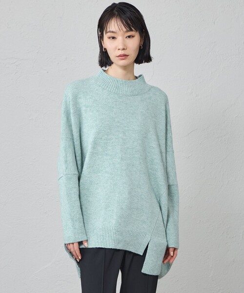 CAST:(キャストコロン)の「【着回し抜群】オーバーサイズタートルネックニット(ニット/セーター・レディース・ピンク系その他2/オフホワイト/ブルー系その他2/ブラウン系その他5・M)」の3枚目の写真