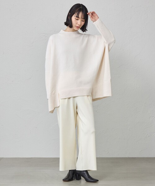 CAST:(キャストコロン)の「【着回し抜群】オーバーサイズタートルネックニット(ニット/セーター・レディース・ピンク系その他2/オフホワイト/ブルー系その他2/ブラウン系その他5・M)」の11枚目の写真