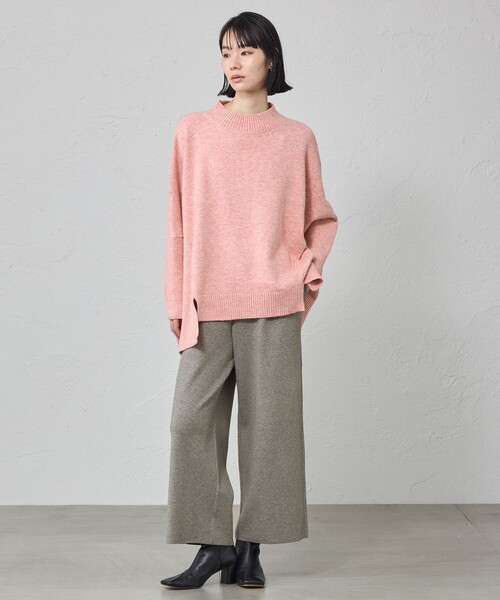 CAST:(キャストコロン)の「【着回し抜群】オーバーサイズタートルネックニット(ニット/セーター・レディース・ピンク系その他2/オフホワイト/ブルー系その他2/ブラウン系その他5・M)」の12枚目の写真