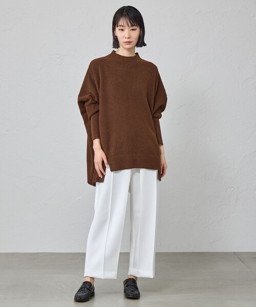 CAST:(キャストコロン)の「【着回し抜群】オーバーサイズタートルネックニット(ニット/セーター・レディース・ピンク系その他2/オフホワイト/ブルー系その他2/ブラウン系その他5・M)」の14枚目の写真