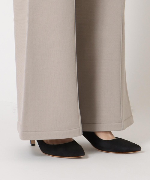 Jines(ジネス)の「楽ちん綺麗めニットパンツ(その他パンツ・レディース・ブラック/ベージュ・38)」の15枚目の写真