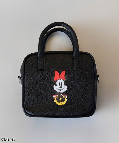 coen（コーエン）の「【MICKEY（ミッキー）/別注】レザーライクボストンバッグ（ショルダーバッグ・レディース・オフホワイト/シルバー/ブラック/レッド/その他2・FREE）」の18枚目の写真