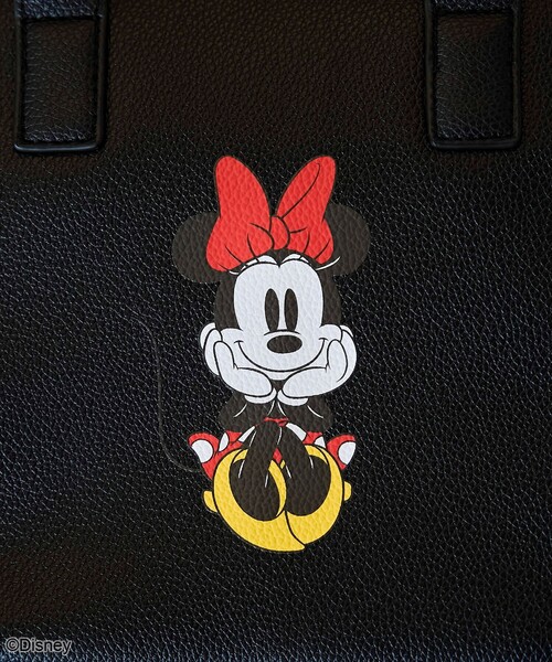 coen（コーエン）の「【MICKEY（ミッキー）/別注】レザーライクボストンバッグ（ショルダーバッグ・レディース・オフホワイト/シルバー/ブラック/レッド/その他2・FREE）」の22枚目の写真