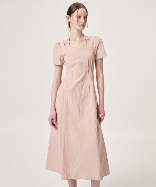 ETMON（エトモン）の「Heart Neck Strap Dress, Pink（ワンピース・レディース・その他・MEDIUM/SMALL）」の6枚目の写真