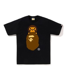 A BATHING APE（アベイシングエイプ）の「MILO ON APE HEAD TEE（Tシャツ/カットソー）」