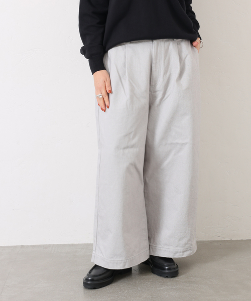 JOURNAL STANDARD LUXE（ジャーナルスタンダード　ラックス）の「12OZデニム オッドパンツ（デニムパンツ・レディース・グレー/ピンク系その他・SMALL/MEDIUM）」の5枚目の写真