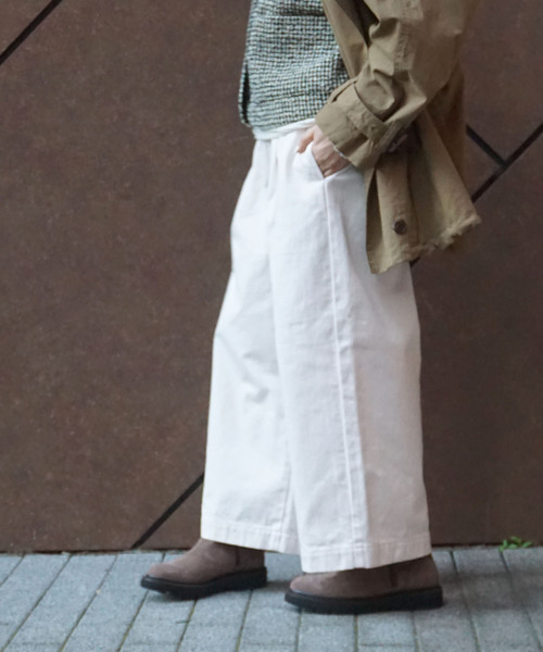 JOURNAL STANDARD LUXE（ジャーナルスタンダード　ラックス）の「12OZデニム オッドパンツ（デニムパンツ・レディース・グレー/ピンク系その他・SMALL/MEDIUM）」の8枚目の写真