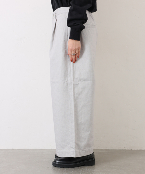 JOURNAL STANDARD LUXE（ジャーナルスタンダード　ラックス）の「12OZデニム オッドパンツ（デニムパンツ・レディース・グレー/ピンク系その他・SMALL/MEDIUM）」の16枚目の写真