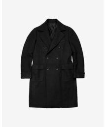 sortie（ソルティ）の「Bonheur Wool Polo Coat (Black)（チェスターコート）」