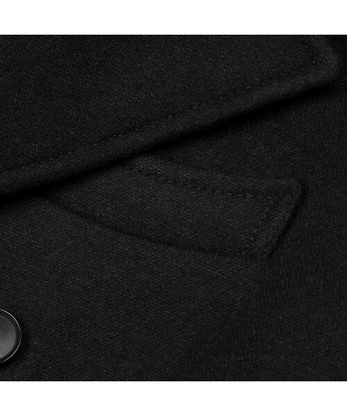 sortie(ソルティ)の「Bonheur Wool Polo Coat (Black)(チェスターコート・メンズ・その他・X-LARGE/LARGE/MEDIUM)」の3枚目の写真