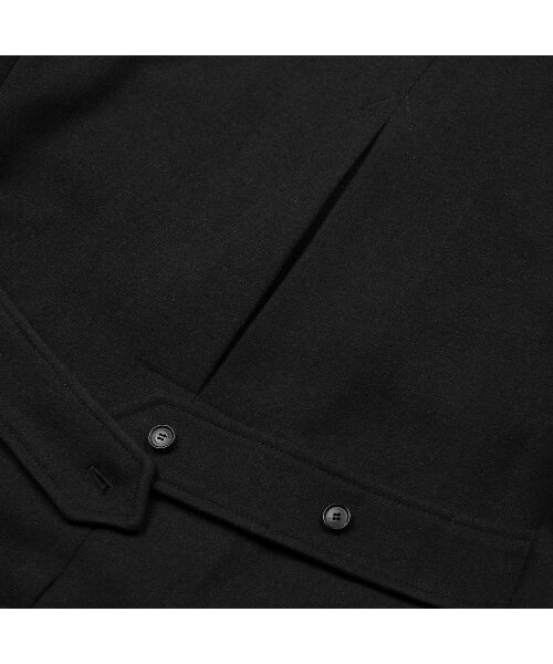 sortie(ソルティ)の「Bonheur Wool Polo Coat (Black)(チェスターコート・メンズ・その他・X-LARGE/LARGE/MEDIUM)」の5枚目の写真