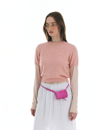 grove（グローブ）の「JASE KNIT_CORAL（ニット/セーター）」