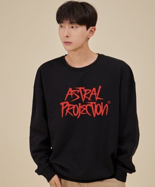 ASTRAL PROJECTION（アストラルプロジェクション）の「グラフィティレタリングルーズフィットスウェット_ブラック（スウェット・メンズ・その他・LARGE/MEDIUM/X-LARGE/XX-LARGE）」の3枚目の写真