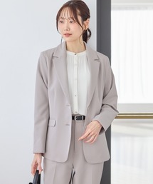 Honeys（ハニーズ）の「【ストレッチ・ウォッシャブル・イージーケア】2つ釦テーラードジャケット（テーラードジャケット）」