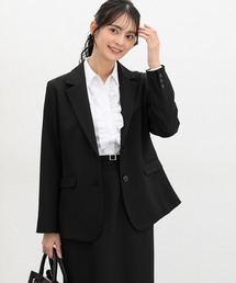 Honeys（ハニーズ）の「【ストレッチ・ウォッシャブル・イージーケア】2つ釦テーラードジャケット（テーラードジャケット）」