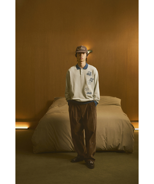 COTTE(コッテ)の「フォーリングフラワーポロ(ジェイド)(ポロシャツ・レディース・その他・size2/size1)」の3枚目の写真