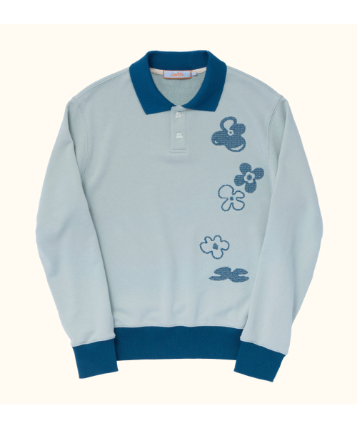 COTTE(コッテ)の「フォーリングフラワーポロ(ジェイド)(ポロシャツ・レディース・その他・size2/size1)」の12枚目の写真