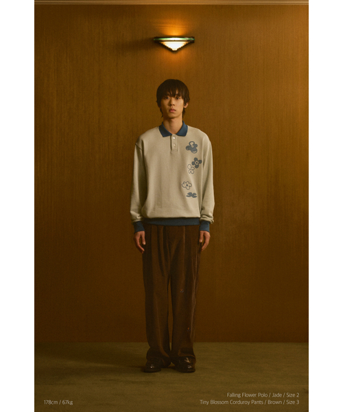 COTTE(コッテ)の「フォーリングフラワーポロ(ジェイド)(ポロシャツ・レディース・その他・size2/size1)」の13枚目の写真