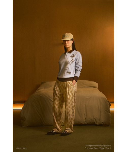 COTTE(コッテ)の「フォーリングフラワーポロ(ジェイド)(ポロシャツ・レディース・その他・size2/size1)」の14枚目の写真