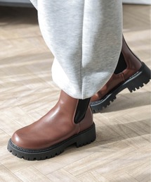 AMELY | サイドゴア ショートブーツ(ブーツ)