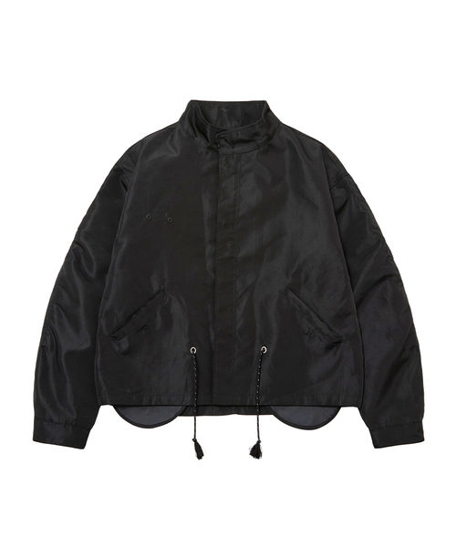 SEEN(シーン)の「CUTTED FIELD JACKET (Black)(ナイロンジャケット・レディース・その他・OS)」の1枚目の写真
