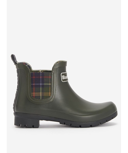 Barbour（バブアー）の「Kingham サイドゴア レインブーツ（レディース）（レインシューズ・レディース・ブラック/オリーブ・4/5/3）」の3枚目の写真