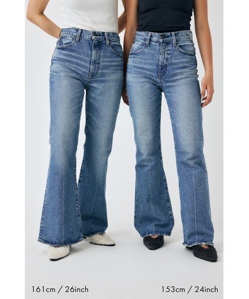 MOUSSY（マウジー）の「【シリーズ累計24万本販売】MVS FLARE（デニムパンツ・レディース・ブルー/ワンウォッシュ・22inch/24inch/26inch/28inch/23inch/25inch/27inch）」の20枚目の写真