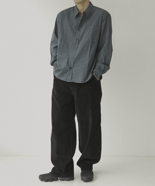 SIIIIDO(シド)の「COOPER GARMENT DYED CORDUROY SET-UP(PT) #3(スラックス・メンズ・その他・1/2/0/3/4)」の5枚目の写真