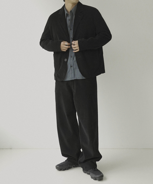 SIIIIDO(シド)の「COOPER GARMENT DYED CORDUROY SET-UP(PT) #3(スラックス・メンズ・その他・1/2/0/3/4)」の2枚目の写真