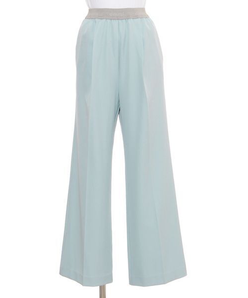 emmi（エミ）の「emmiジャガードゴムタックパンツ（その他パンツ・レディース・ブラック/ライトブルー/オフホワイト・0/1）」の5枚目の写真